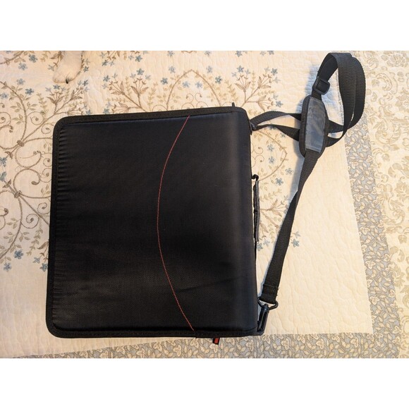 Case it Binder 2-in-1 Zipper Binder, Red/Black, Dual-121-A. Brand New! - Picture 5 of 16